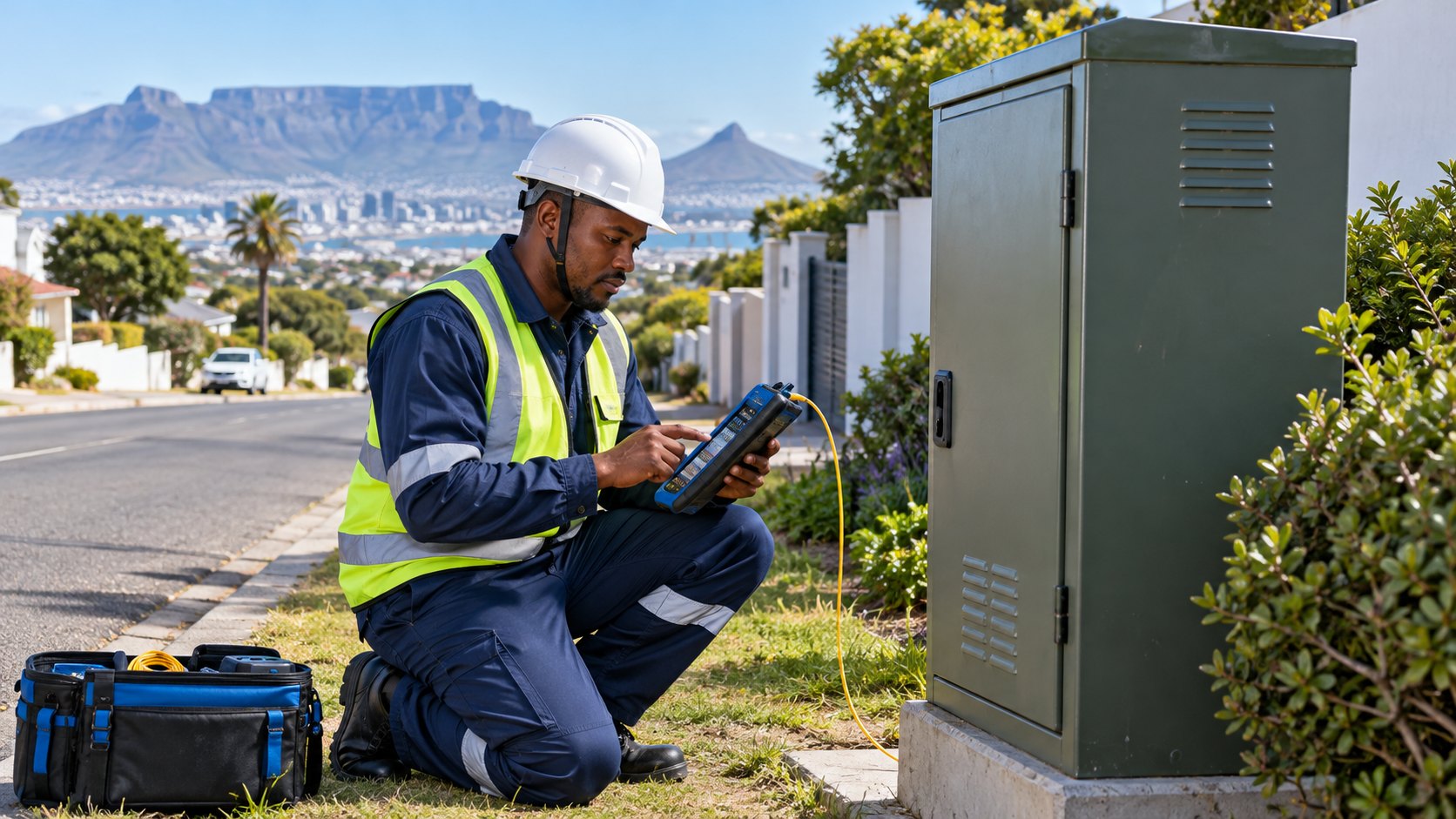 Illustrative telecom service: network maintenance